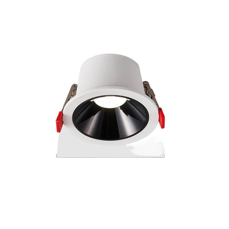 Ultra-Narrow Edge Recessed Anti-Glare Downlight for Living Rooms and Aisles