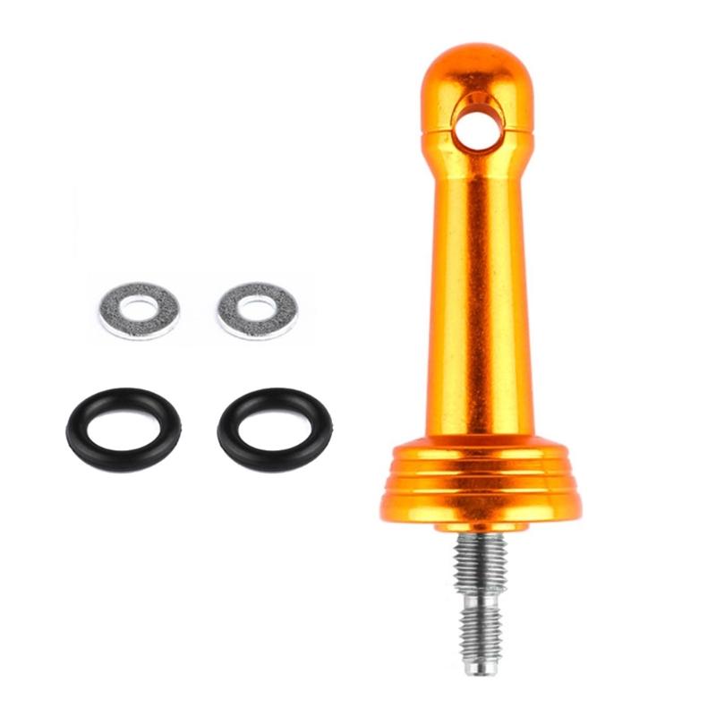 Fishing Reel Balancers Reel Stand Equipped with Gasket and Rubber Rings Aluminum Fishing Wheel Balance Rod