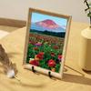 Metal Plate Display Stand Picture Frame Easel Tabletop Picture Stand Wire Easel for Display Photo Frame Book Sign Vinyl Record