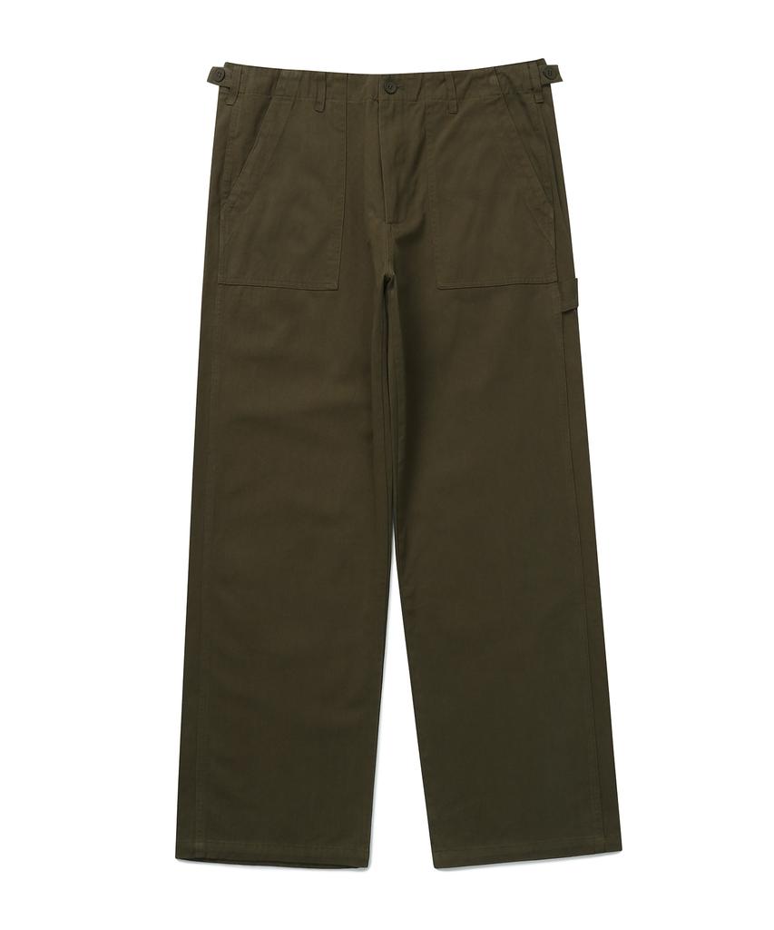 CONNECT KINLOCH Carpenter Washed Fatigue Pants (Khaki)