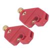 2 Pcs Circuit Breaker Lockout Device Nylon Insulated Safety Lock Universal Single Breaker Lockout