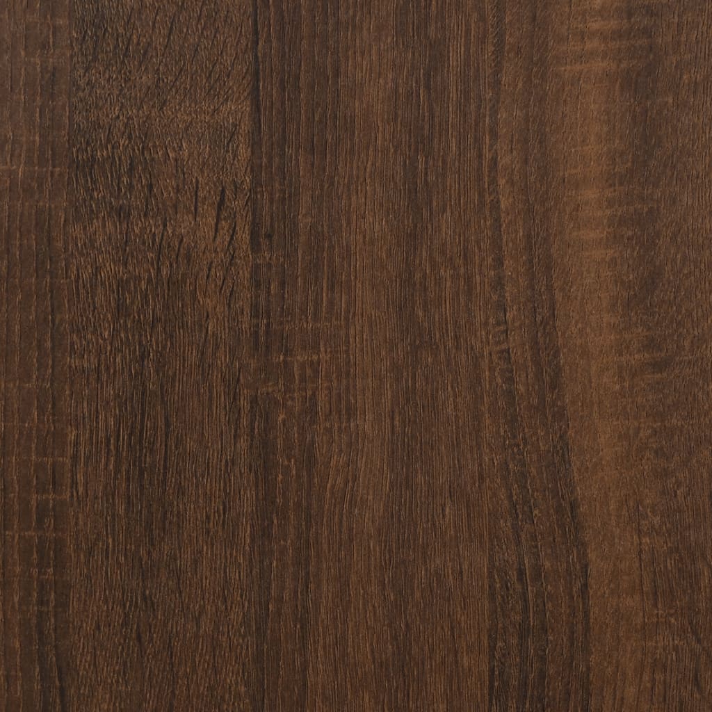 TV Wall Cabinet Brown Oak Effect 40 X 34.5 X 60 Cm