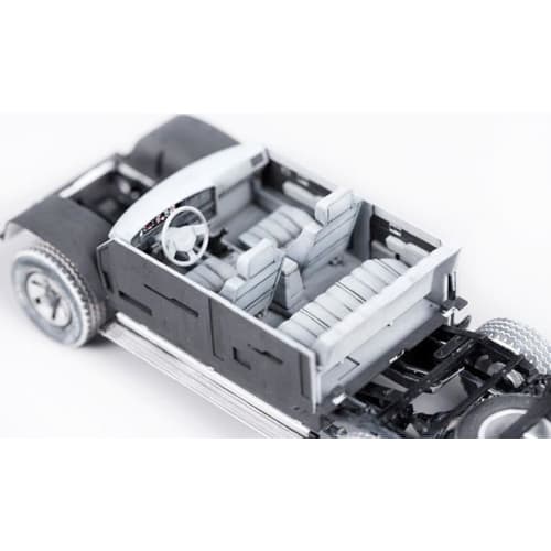 Meng Model 1/35 Pickup Truck with ZPU-1 Plastic Model