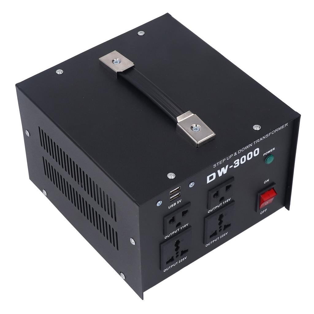 Voltage Converter Transformer 3000W Multiple Protection  To  Step Up  To  Buck AC Voltage Converter