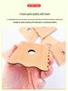 6-Piece Wooden Pottery Tool Set for Trimming, Shaping, and Sculpting Clay
