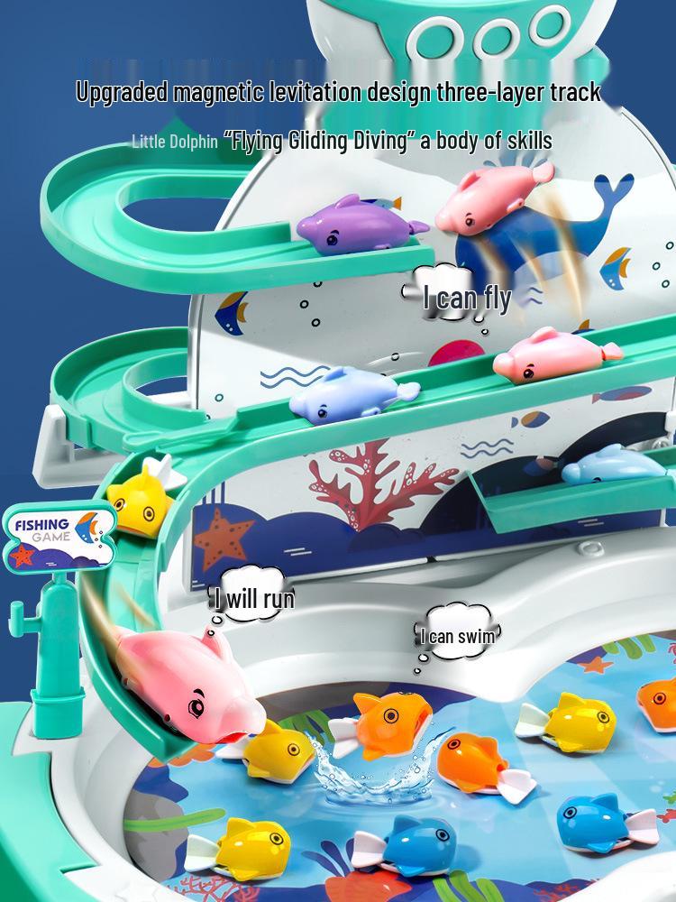 Magnetic Fishing Educational Toy for Children Ages 1-5