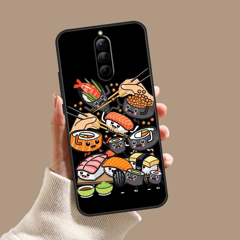 Sushi Food Case For ZTE Nubia Red Magic 10 10S 9S 8S 8 9 11 Pro Plus 6 7 6S 7S Pro 5G 6R 10 Air Cover
