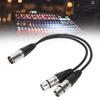 JORINDO JD6068 XLR Male To Dual XLR Female Cable YType Splitter Audio Microphone Cable 0.3M