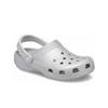 Crocs Chinelo Glitter Clássico Glitter Prata Unissex 205942-0IC
