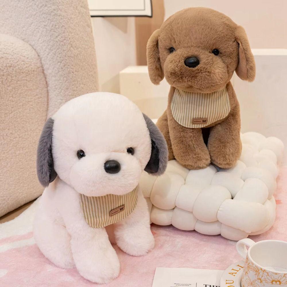 PP Cotton Cartoon Dog Plush Toys Interactive Stuffed Animal Dog Doll  Kids Gifts
