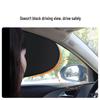 Static Adsorption Car Window Sunshade Curtain for Privacy and Sun Protection