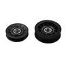 AB34-GX20286 GX20287 Flat Idler Pulley With Drive Belt GX20006 For Lawn Mower 1760097 280-143 690409MA 280-097 265-186