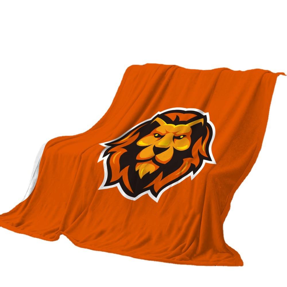 Double Sided Flannel Blanket Thickened Warm Bed Blanket Household Air Conditioning Quilt