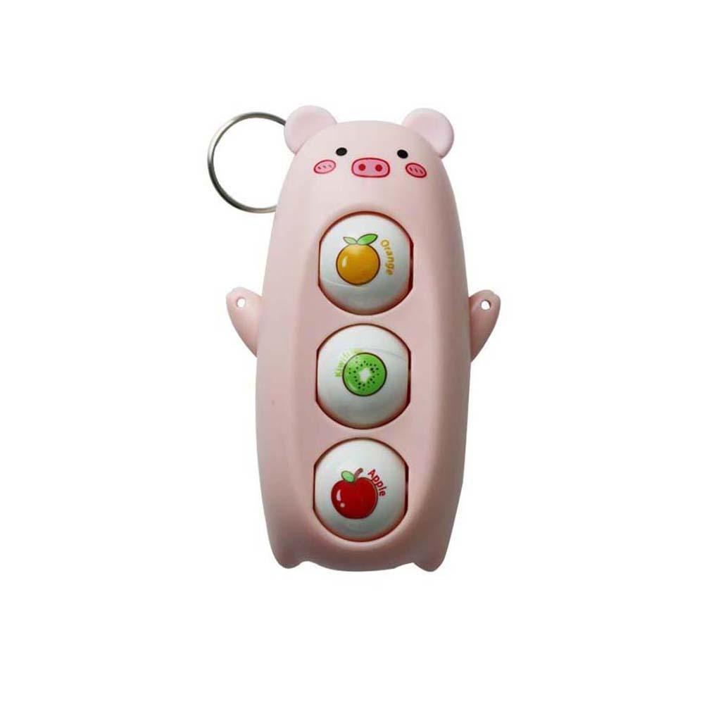 Press Decompression Toys Panda Face Changing Doll Panda Pig Cartoon Keychain  Kids Playing Supplies