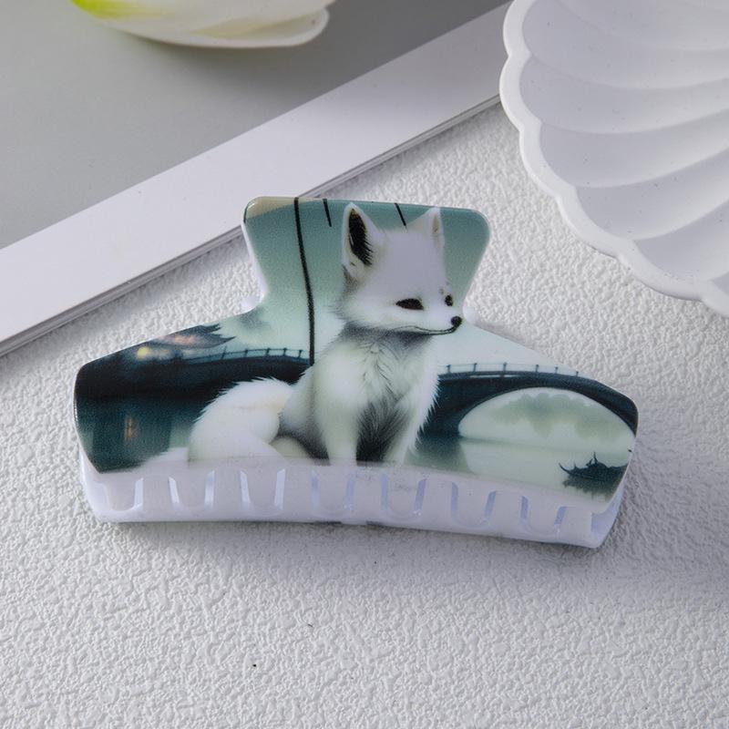 

Большая мультяшная заколка для волос в корейском стиле для прически пучок