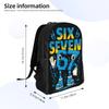 67 Six Seven 6-7 Backpack Funny Italian Brainrot Boy Polyester Outdoor Backpacks Big Leisure High School Bags Rucksack