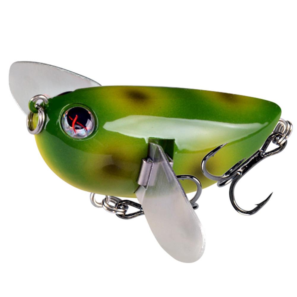 6cm 12.7g Simulace Cikády Rybářské Lure Kovová Čepel Křídla Popper Plovoucí Tvrdé Wobblery Návnada Crankbait Rybářské Příslušenství
