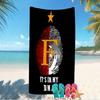 Beach Towel with Feyenoord Rotterdam logo Pattern - soft,absorbent,machine washable Lightweight&Modern,swimming,Travel Essentials