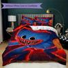 poppy playtime Pattern Bedding,Quilt Set Quilt Cover Pillowcase Home Birthday Gift(1 * duvet cover + 2 * pillowcase, without core)_lx