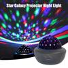 USB Starry Sky Projector Lamp RGB Crystal Night Light with Auto Rotation, Starry Sky Effect LED for Bedroom Party Gaming Room Holiday Decoration