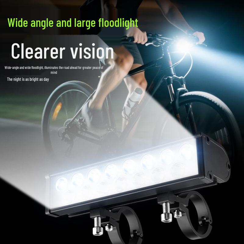 Rechargeable High-Brightness Bicycle Headlight for Night Riding