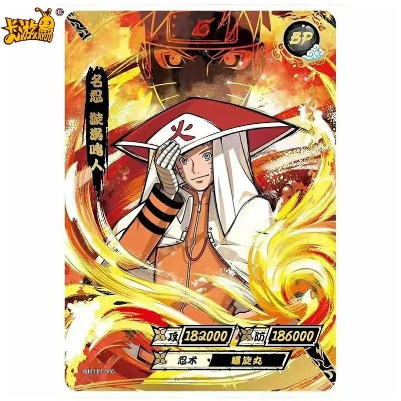 Genuine Kayou Naruto BP Card 1-34 Series Tsunade Naruto Namikaze Minato Hyuga Hinata Rare Anime Collection Cards Gifts Toys