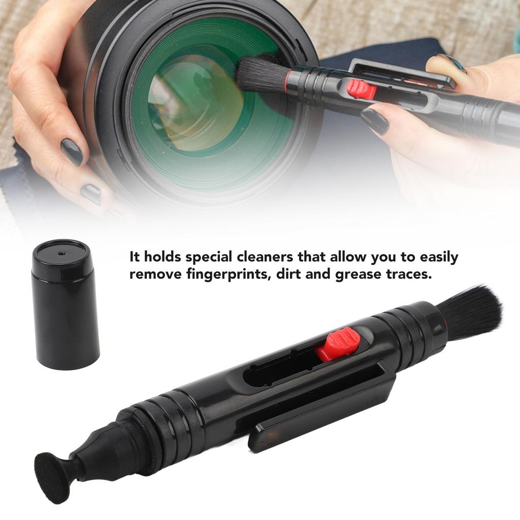 Lens Cleaning Pen with Unique Tip Dual Sided Camera Screen Cleaning Pen for LCD Display Sensors DSLR Camera