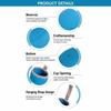 550/420M Water Bottle Sleeve With Handle Cup Sleeve Washable Insulated Bottle Cover
