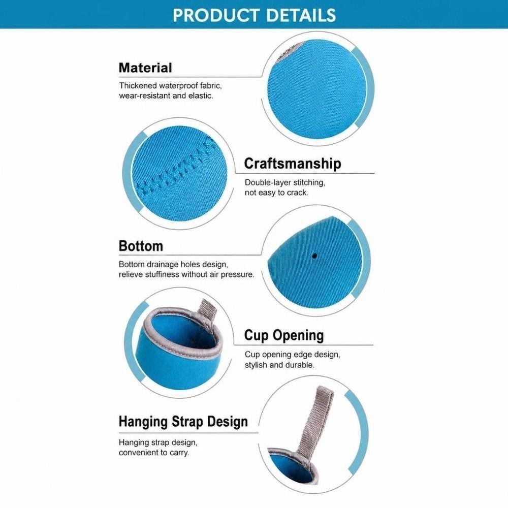 550/420M Water Bottle Sleeve With Handle Cup Sleeve Washable Insulated Bottle Cover
