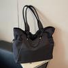 Wholesale Popular Fashion Simple Solid Color Versatile Tote Bag Women's Leisure Light Short Trip Large Capacity Shoulder Bag