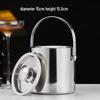 Shangqi Double-Layer Insulated Stainless Steel Ice Bucket