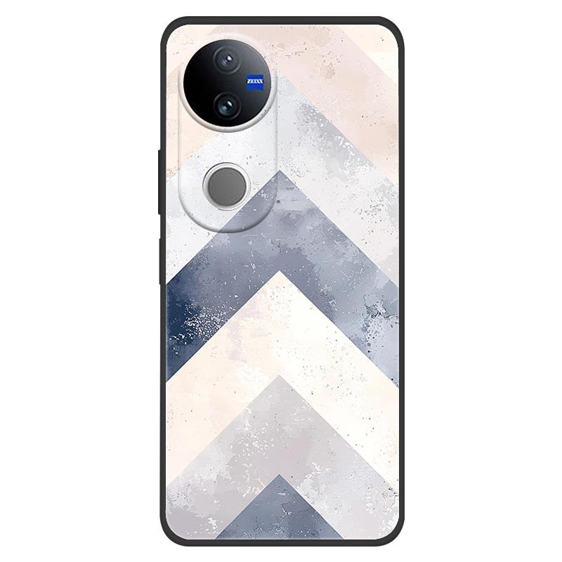Marble Case For Vivo V50 5G Case Lovely Painted Silicone Back Cases Cover For Vivo V2427 V 50 Coque Anti Drop Protective Fundas