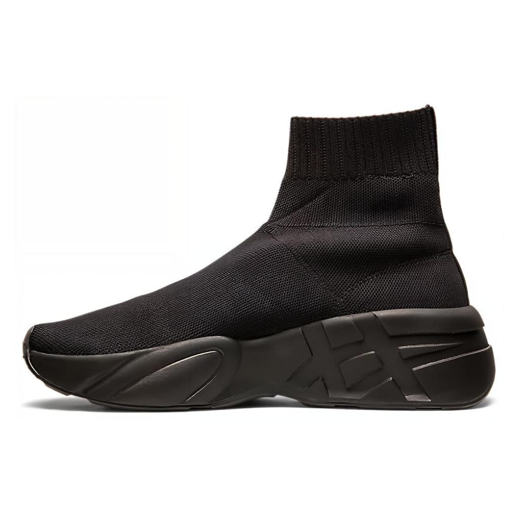 ONITSUKA TIGER P-Trainer Knit Comfortable Versatile Slip-Resistant Durable Lightweight Low-Top Casual Shoes Unisex Sneaker Black 1183A587-004