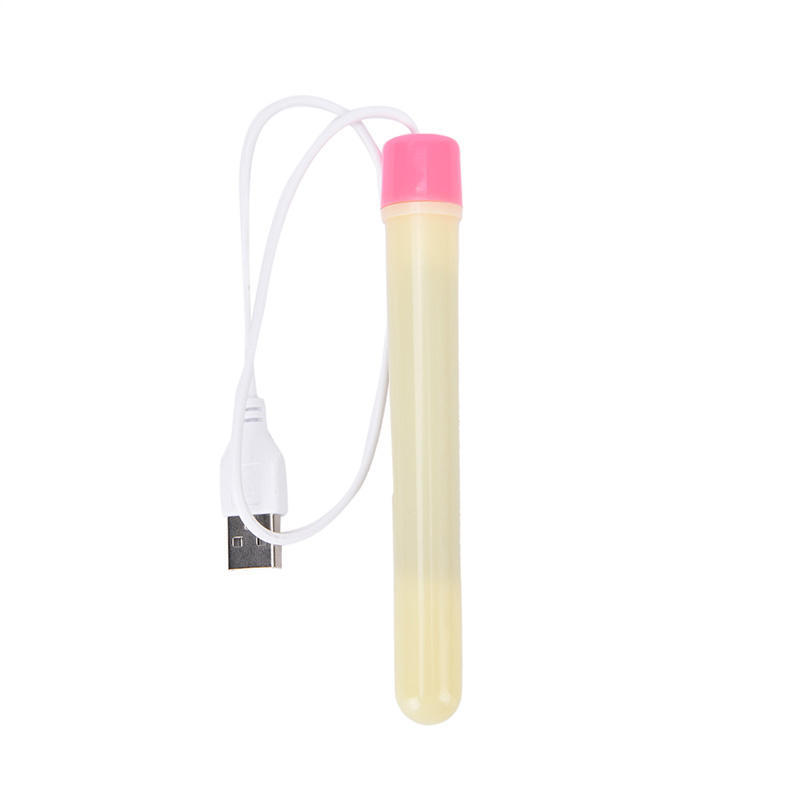 1 stk USB Varmestenger Varmer Omvendt Form Flykopp Oppblåsbar Dukke Leker