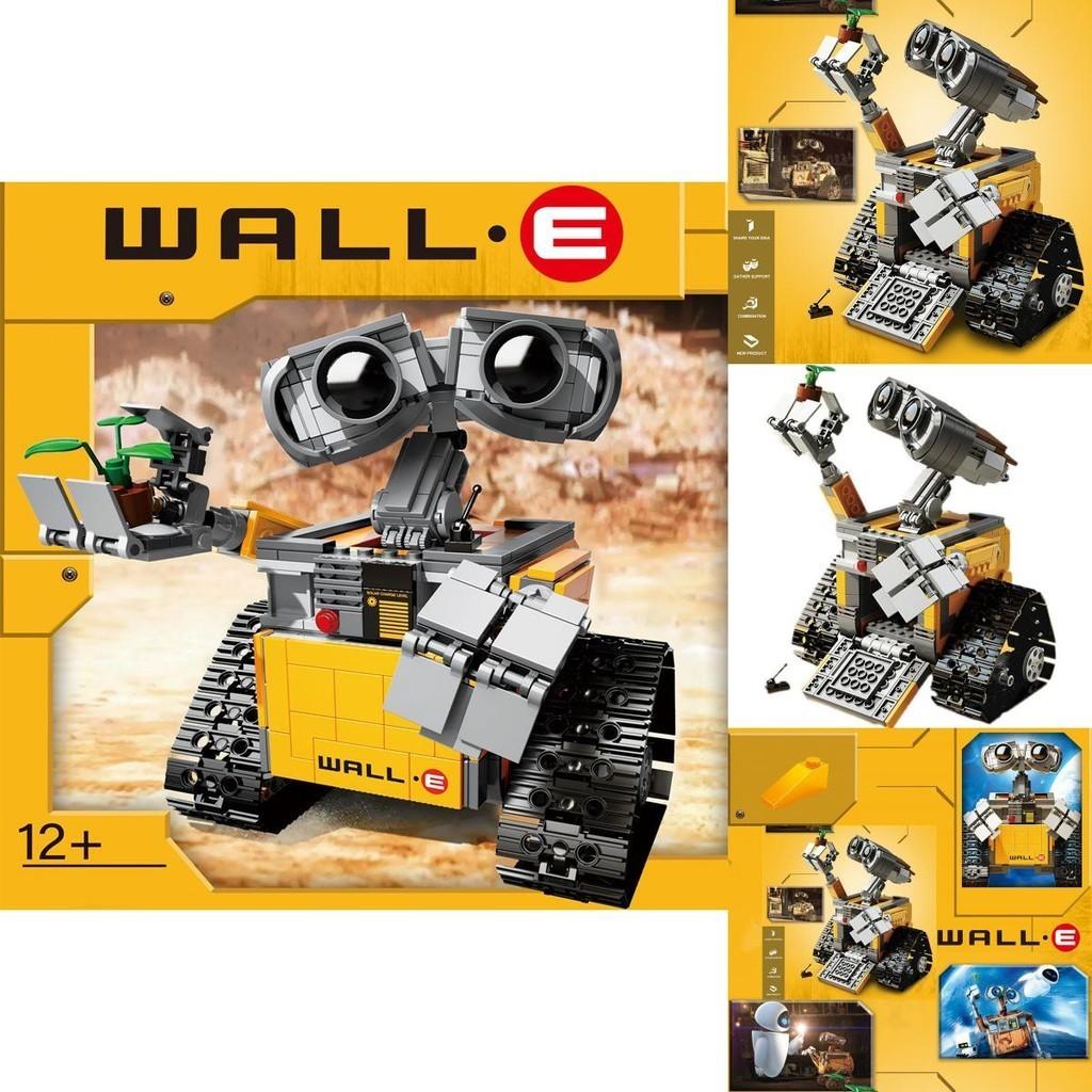 Wall·e Robô Blocos de Construção Educacional DIY Presente para Crianças 687 peças