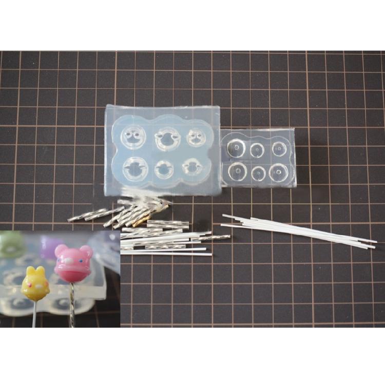 Crystal Epoxy Resin Mold Earrings Pendants Casting Silicone Mould DIY Crafts