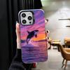 Orca Ocean Pattern Shockproof Phone Case for iPhone 17 Air 16 16E 15 Pro Max 14 Plus 13 Mini 12 Back Cover Anti Fall Fundas