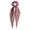 Simple Temperament Satin Large Intestine Hair Band Bow Streamer Tied Hair Ornament Ponytail Head Rope Hair Rope Hair Band