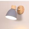 Minimalist Macaroon 6 Color Steering Head E27 Nordic Wall Lights Bedside Wall Sconce Modern Wall Light for Bedroom Nordic