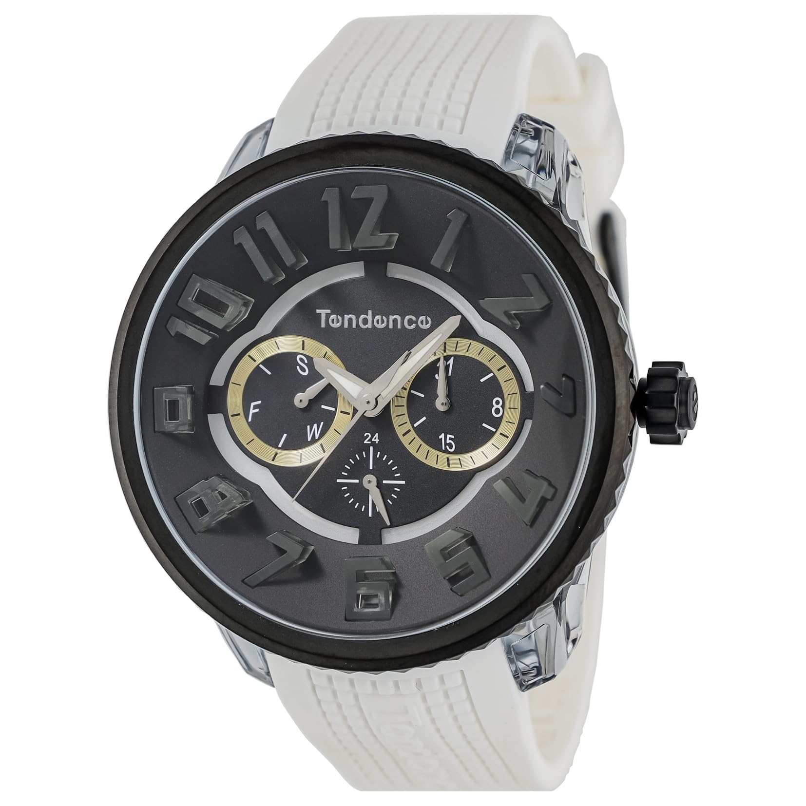 

Tendence Flash Watch TY562001-WH-AM Men s White [Parallel Import]