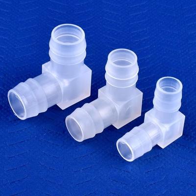 10 ks Nové PP plastové kolenné konektory 90 stupňov Priehľadné armatúry pre akváriové nádrže 4-20 mm Hladinový hadicový spoj Záhradné zavlažovanie