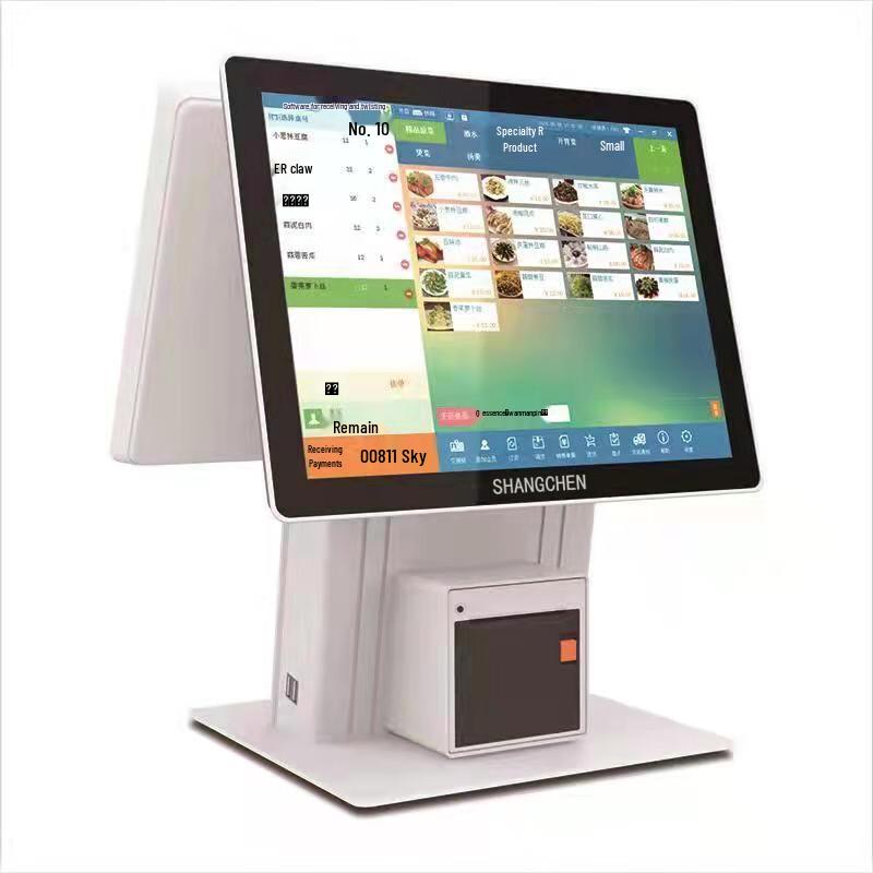 Jingdong POS 15.6 İnç Çift Ekranlı Yazar Kasa CN fişli (adaptör dahil)