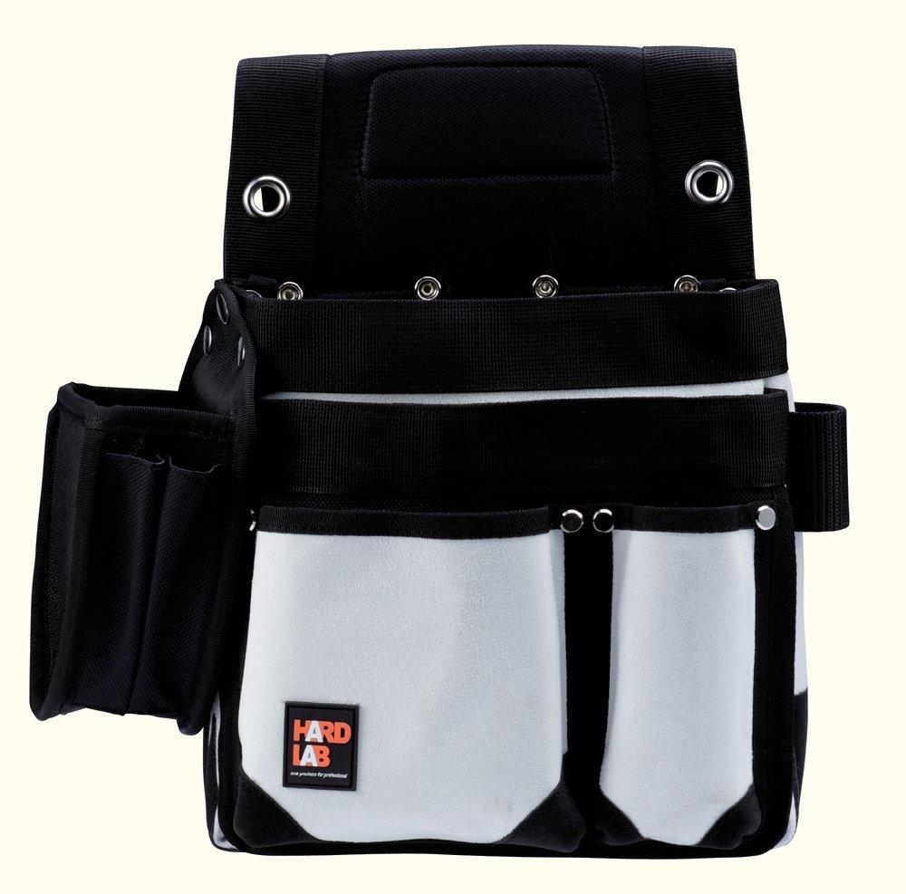 

Kozuchi Hard Lab Temporary Frame Nail Bag with Ink Pot Case, White, HL-306W