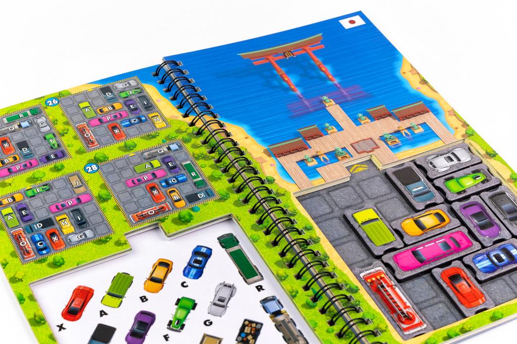 Thinkfun Educational Game Rush Hour Magnet Travel 76544 Puzzle with Japanese Instructions (Ages 8+) (Board Game, Kids' Game, Game)