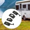 Entry Door Holders Elbow Design Wear Resistant Trailer Latch Universal Replacement for Car Cart RV Beach Vehicles