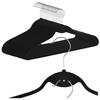 Roxi Velvet Hanger, Set of 20, Black
