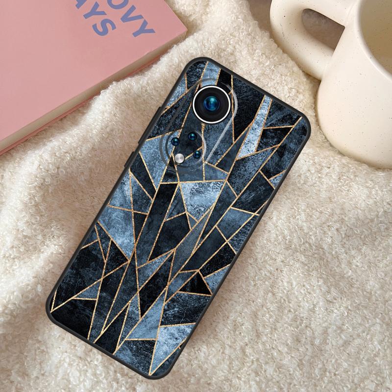 

Marble Geometric Art Case For Honor Magic 7 5 6 Lite Honor 200 Pro 50 70 90 Lite X9b X9a X8b X8a X8 X9 X9c Coque Honor X9a