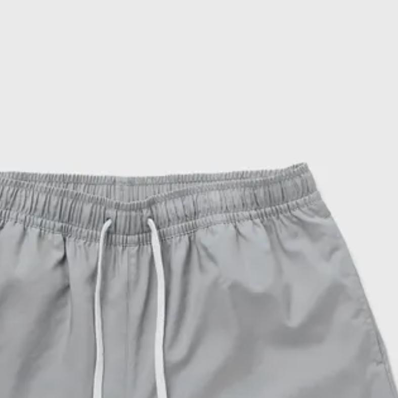 Nike מכנסיים קצרים בגזרה גבוהה עם לוגו מותג גברים תחתונים כסף DM6829-077
