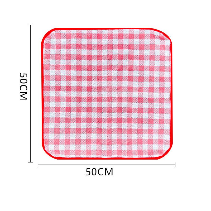 

1Pc Outdoor Seat Cushion Waterproof And Moisture-proof Camping Outdoor Portable And Foldable Picnic Seat Cushion красный