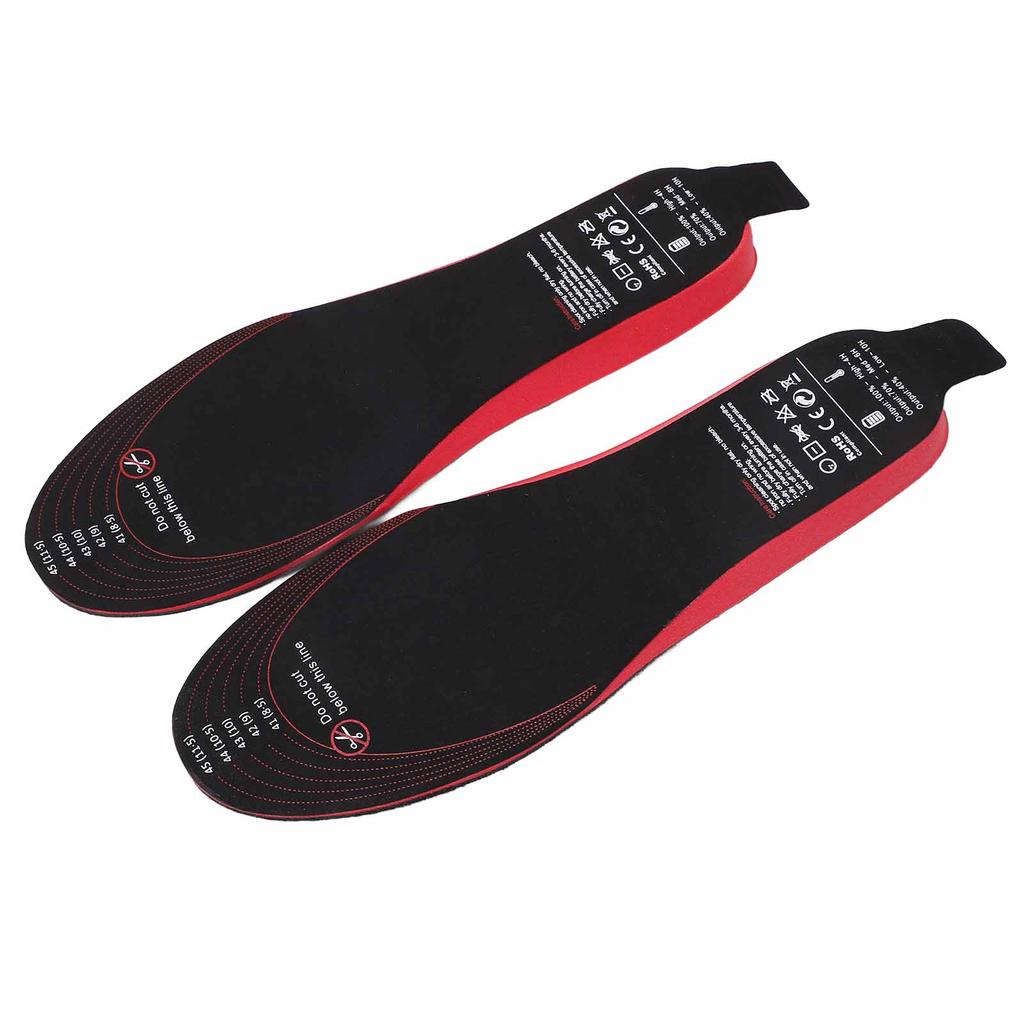 Heated Insoles Cuttable Smart Remote Control USB Rechargeable Electric Heating Insoles for Men Women Outdoor